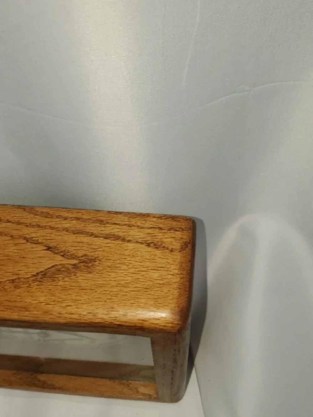 Vintage Solid Oak Handcrafted 